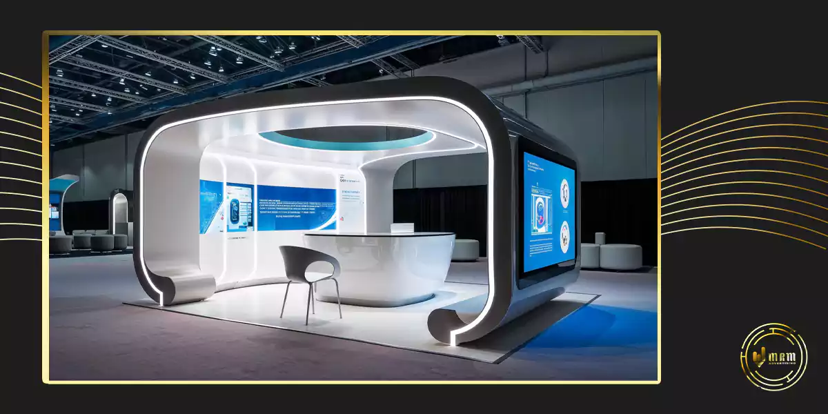 Energy-efficient LED lighting solutions used in innovative exhibition designs in Dubai